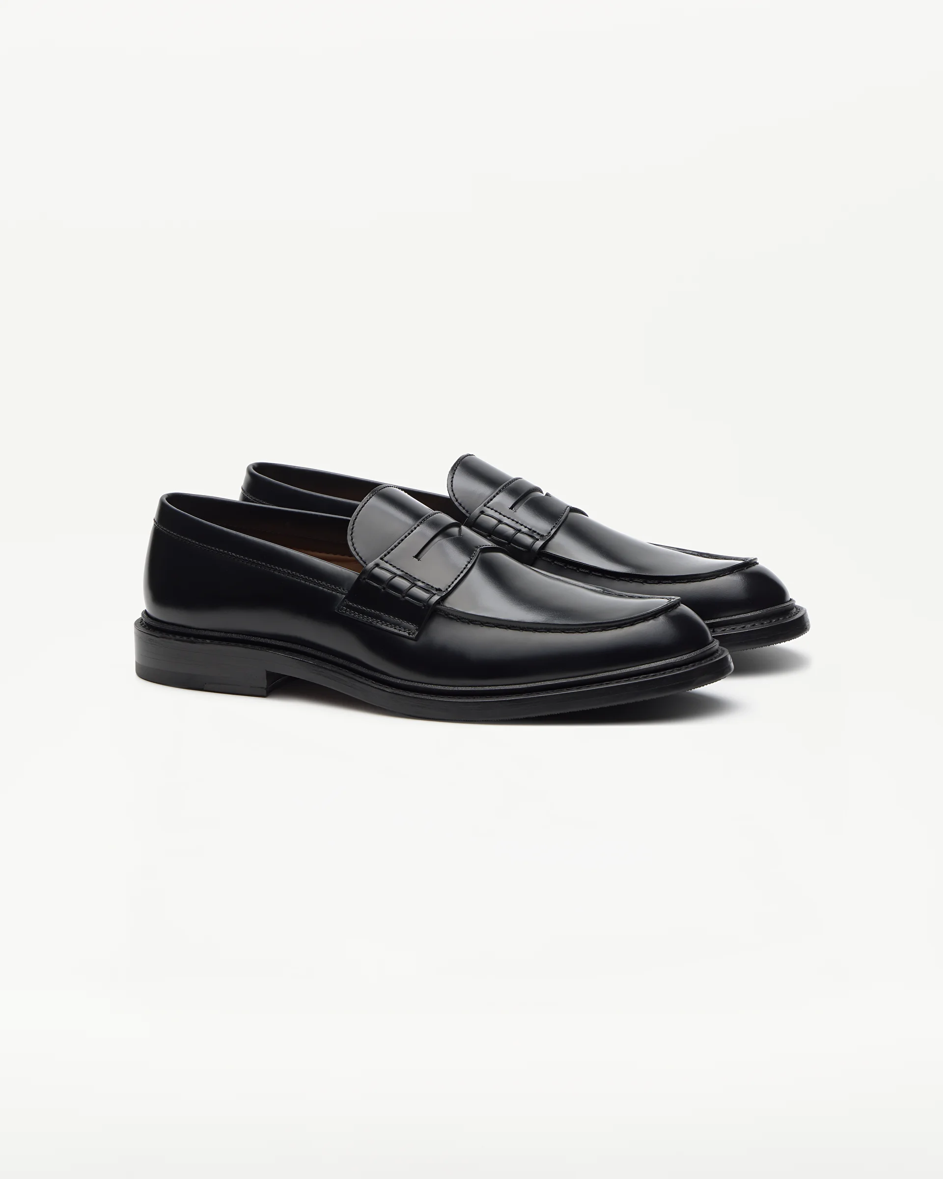 Lottusse Prestige Loafer negre — vista lateral