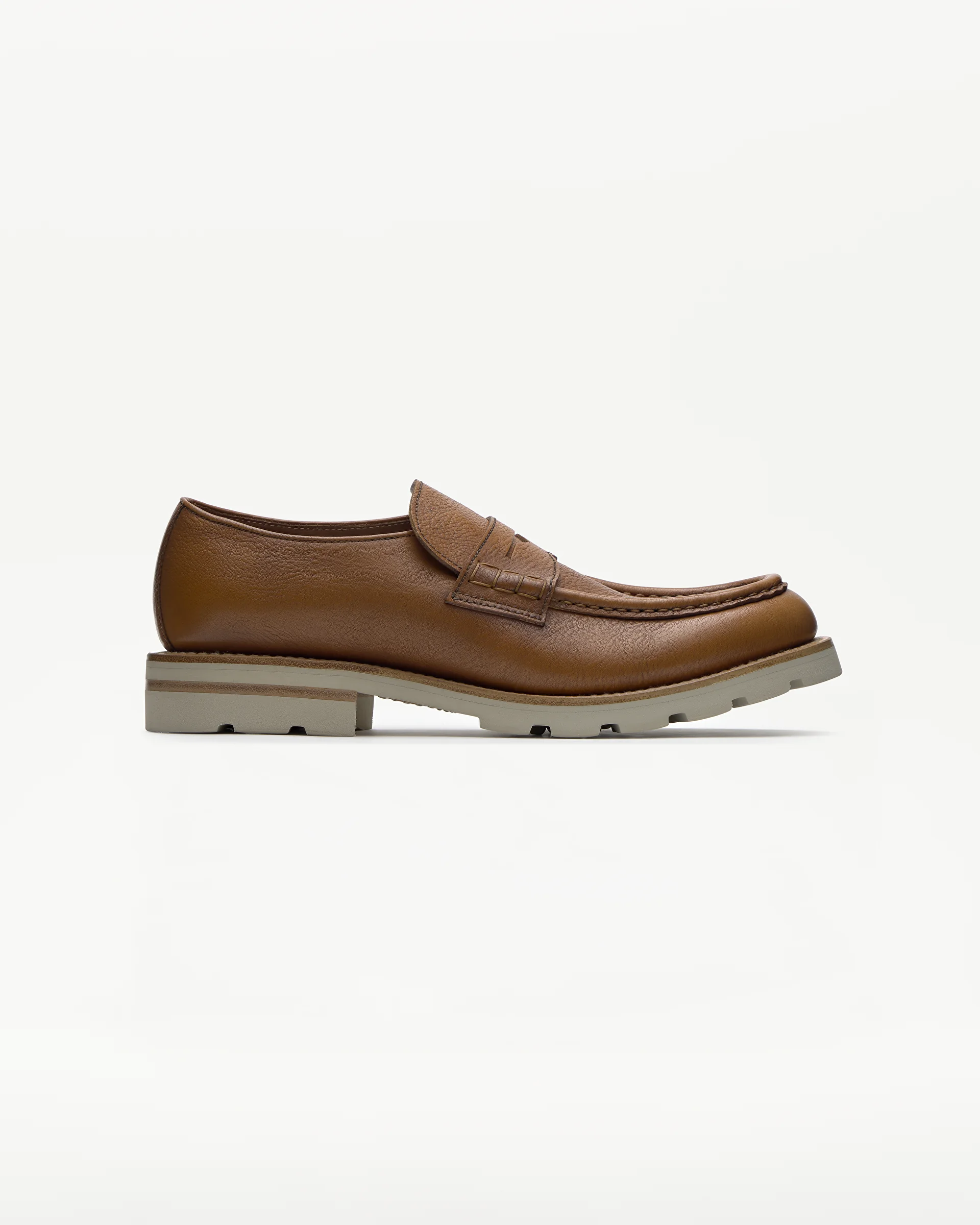 Lottusse Murphy Loafer en vedell marró — Goodyear Welt, el mocassí icònic de la marca