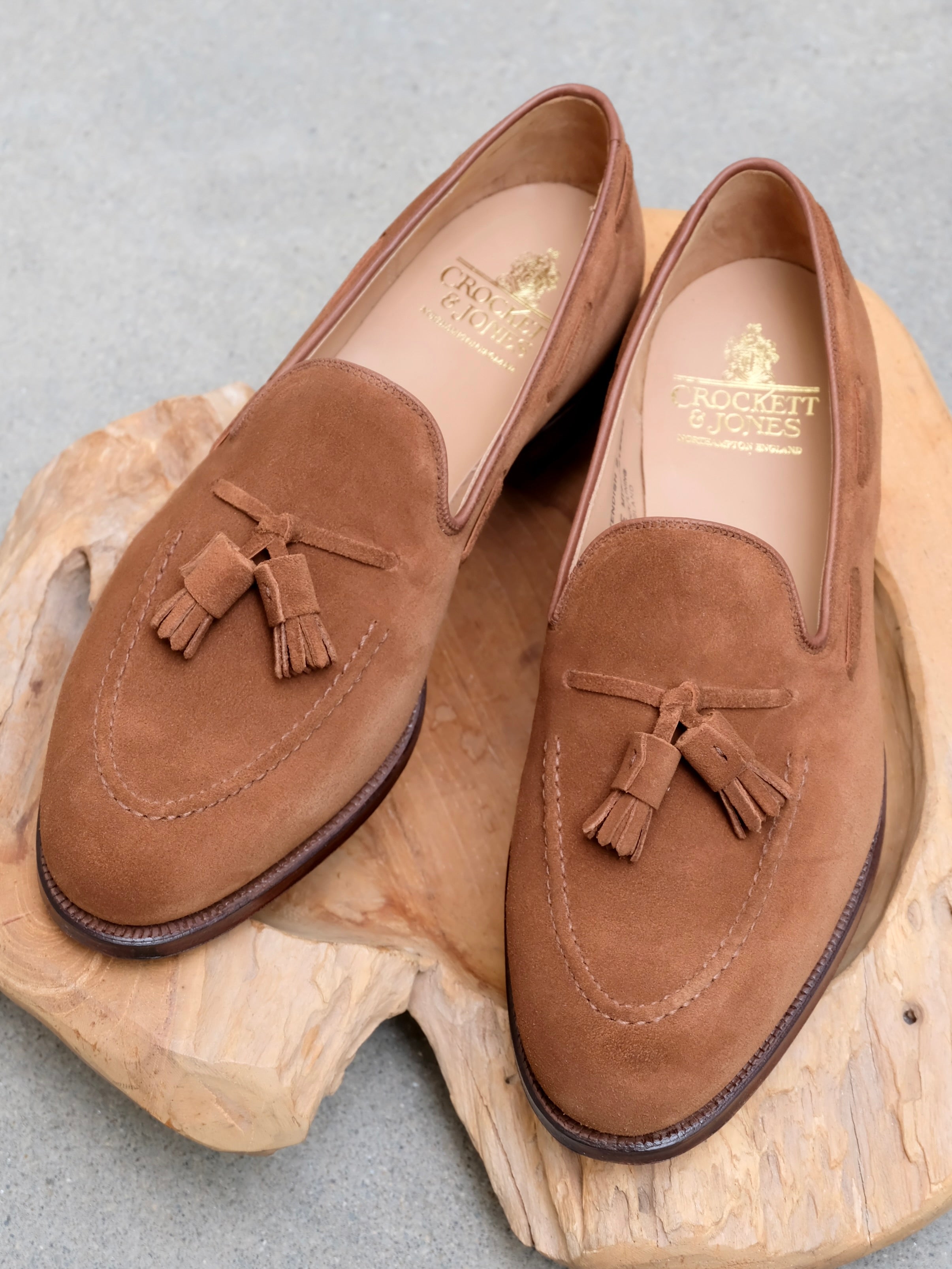 Crockett & Jones Cavendish en Dark Brown Antique — full brogue Derby de Perry Street