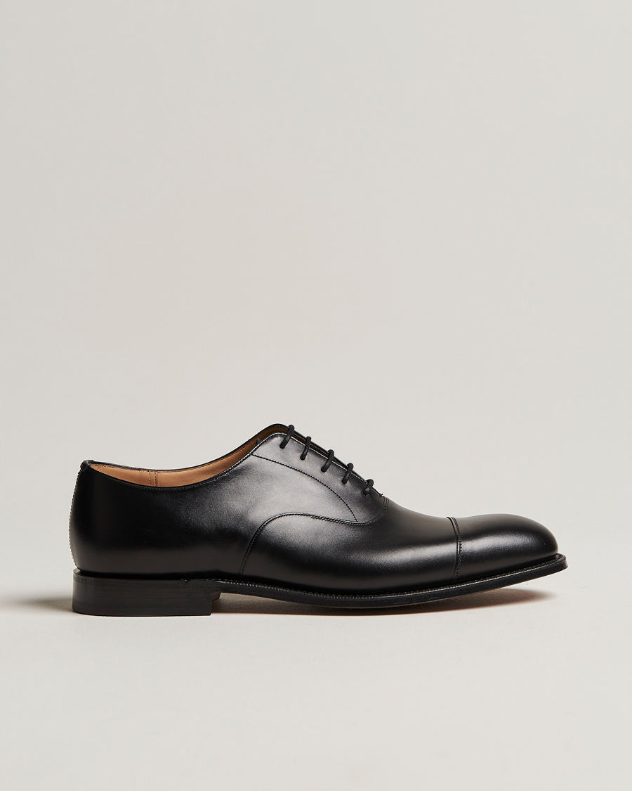 Church's Consul Oxford en cuir de vedell negre — el model icònic de la marca des de 1945