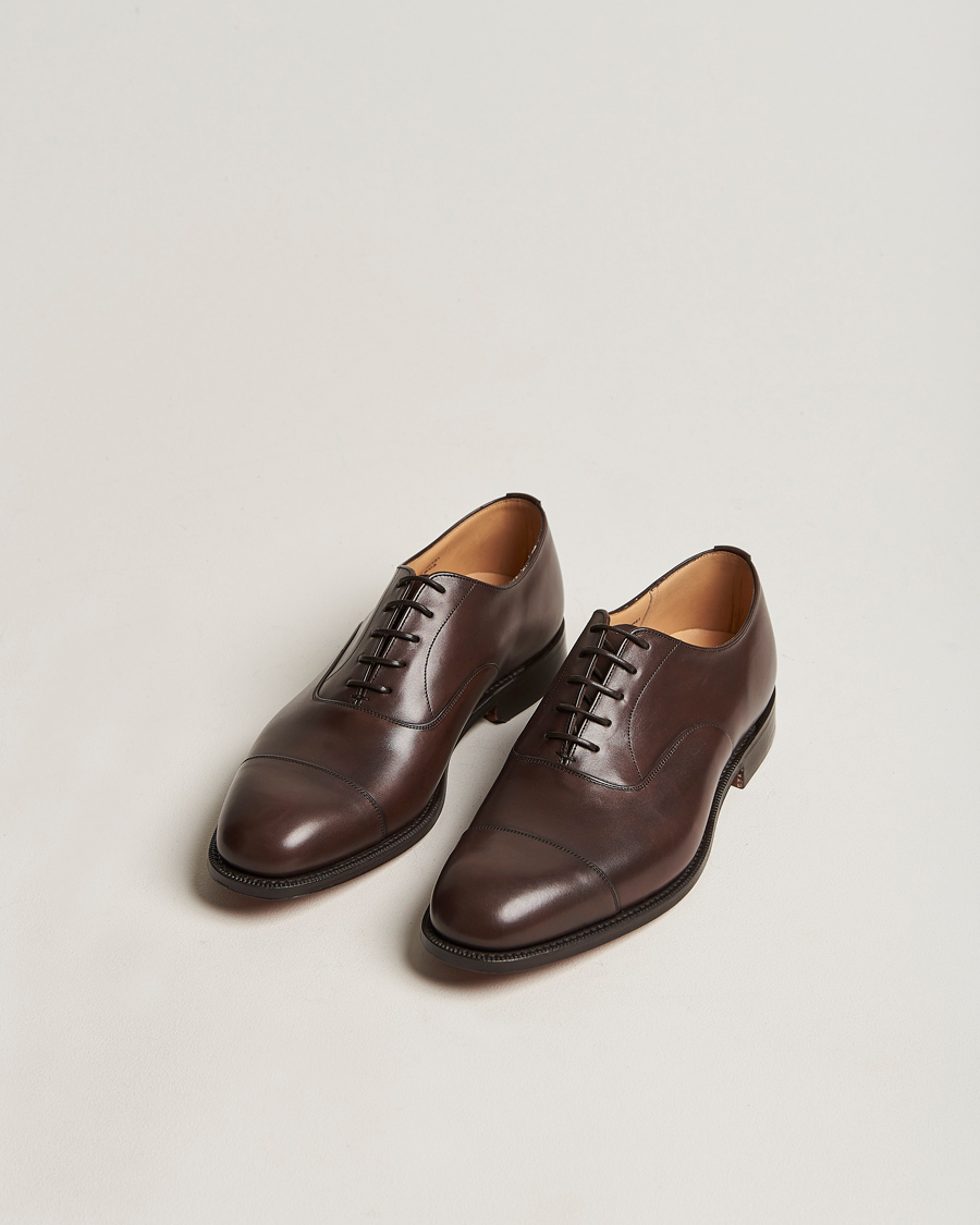 Church's Shanghai — Derby de cuir en color Ebony, model reeditat del 1929