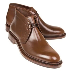 Carmina Chukka Boots 80503 en Shell Cordovan Armagnac