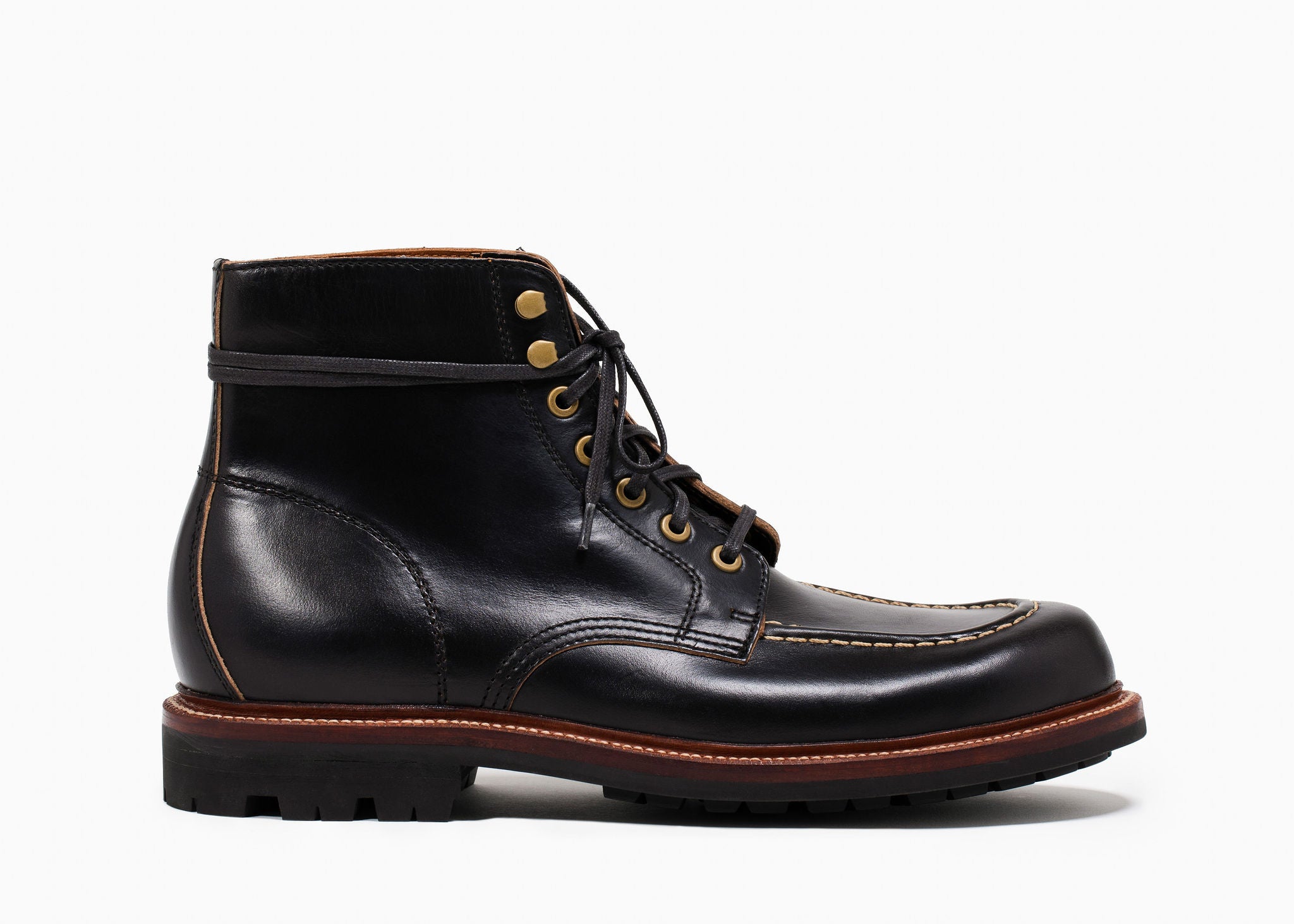Grant Stone Brass Boot en black chromexcel — la sabata americana feta a Xiamen que canvia tots els prejudicis