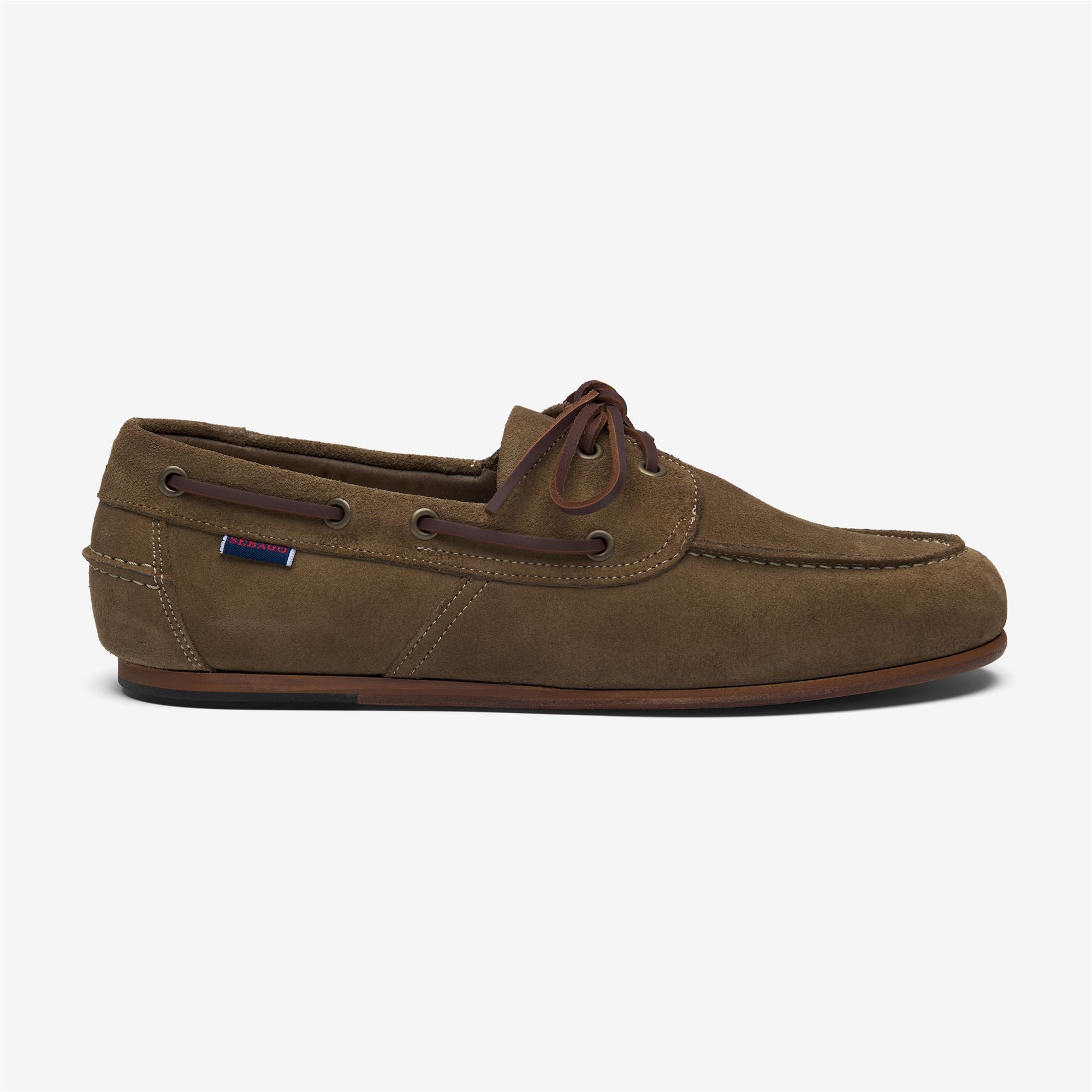 Sebago Docksides Owen en Brown Taupe